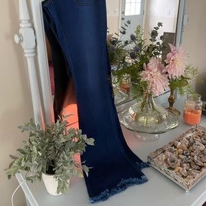 Fashion Nova - High Waist Button Up - Flare Jeans